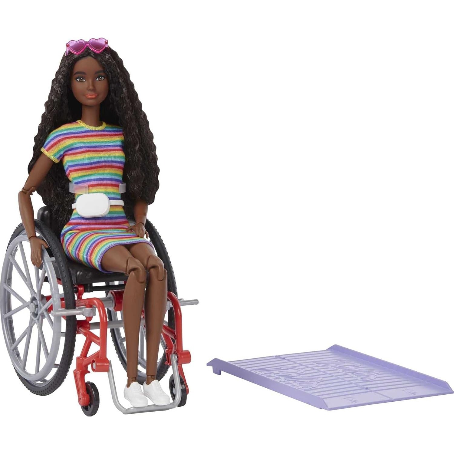Mattel Toy Barbie - Original Mattel Barbie Fashionistas ตุ๊กตารถเข็น Ramp