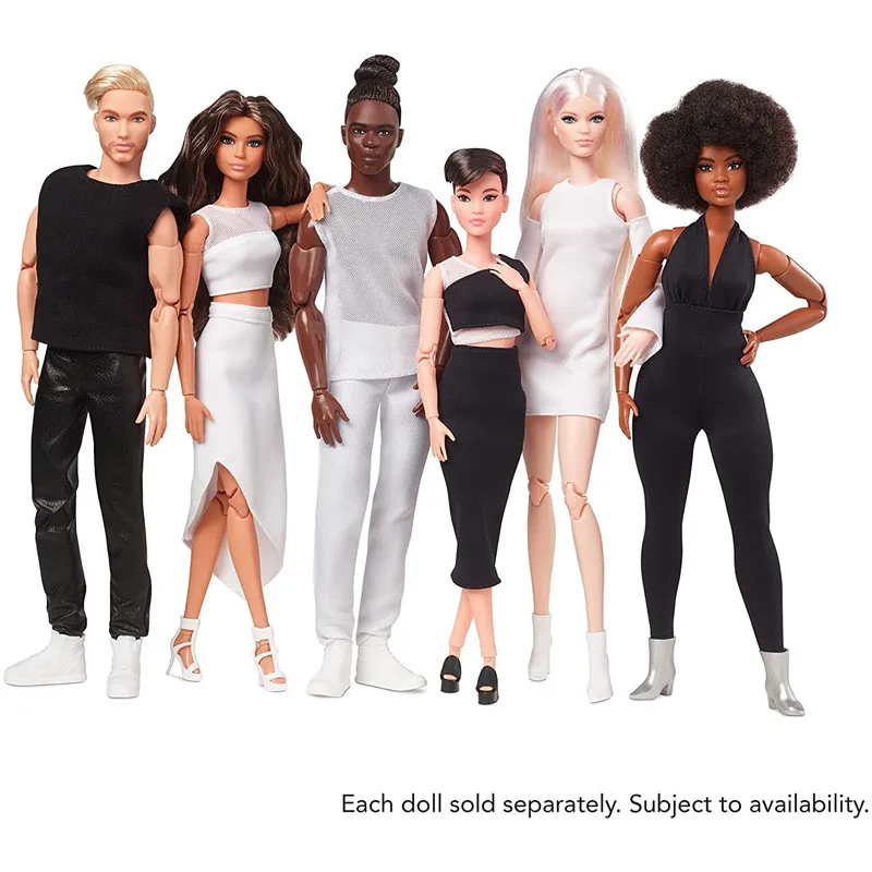 Mattel Toy Barbie - 100% ตุ๊กตาบาร์บี้ต้นฉบับลายเซ็นดูตุ๊กตาสำหรับสาวสะสมของแท้ Mattel ยี่ห้อของขวัญกล่องของเล่นสำหรับหญิง