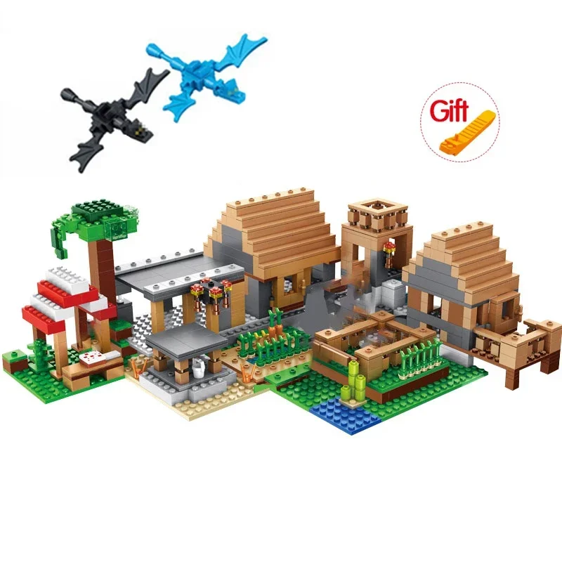 Lego Set Creator - ตัวต่อฮอตทอยส์ รุ่นพิเศษจาก The Village พร้อมฟิกเกอร์สตีฟ ใช้ร่วมกับชุดของเล่น