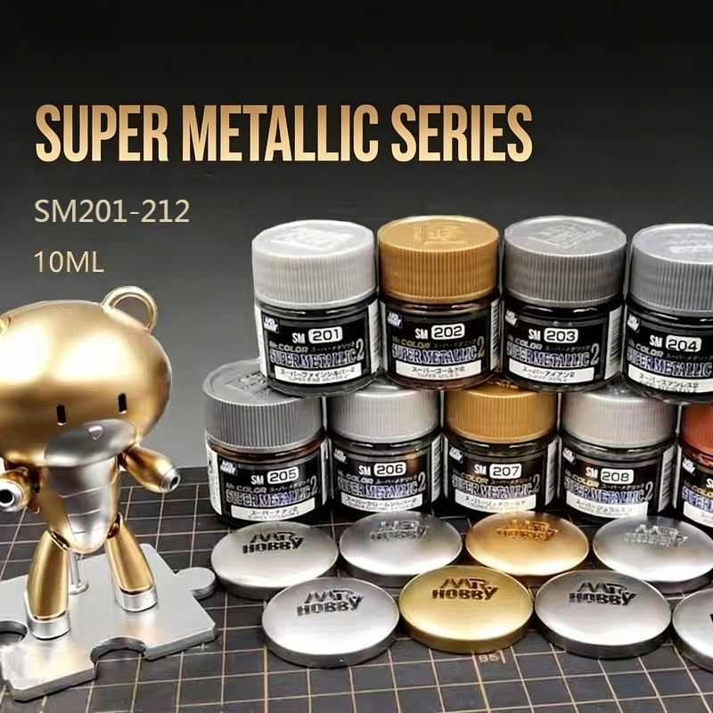 สีเมทัลลิกแบบน้ำมัน 10 มล. พร้ - Tamiya Model Paint Set บทวิจารณ์และราคา