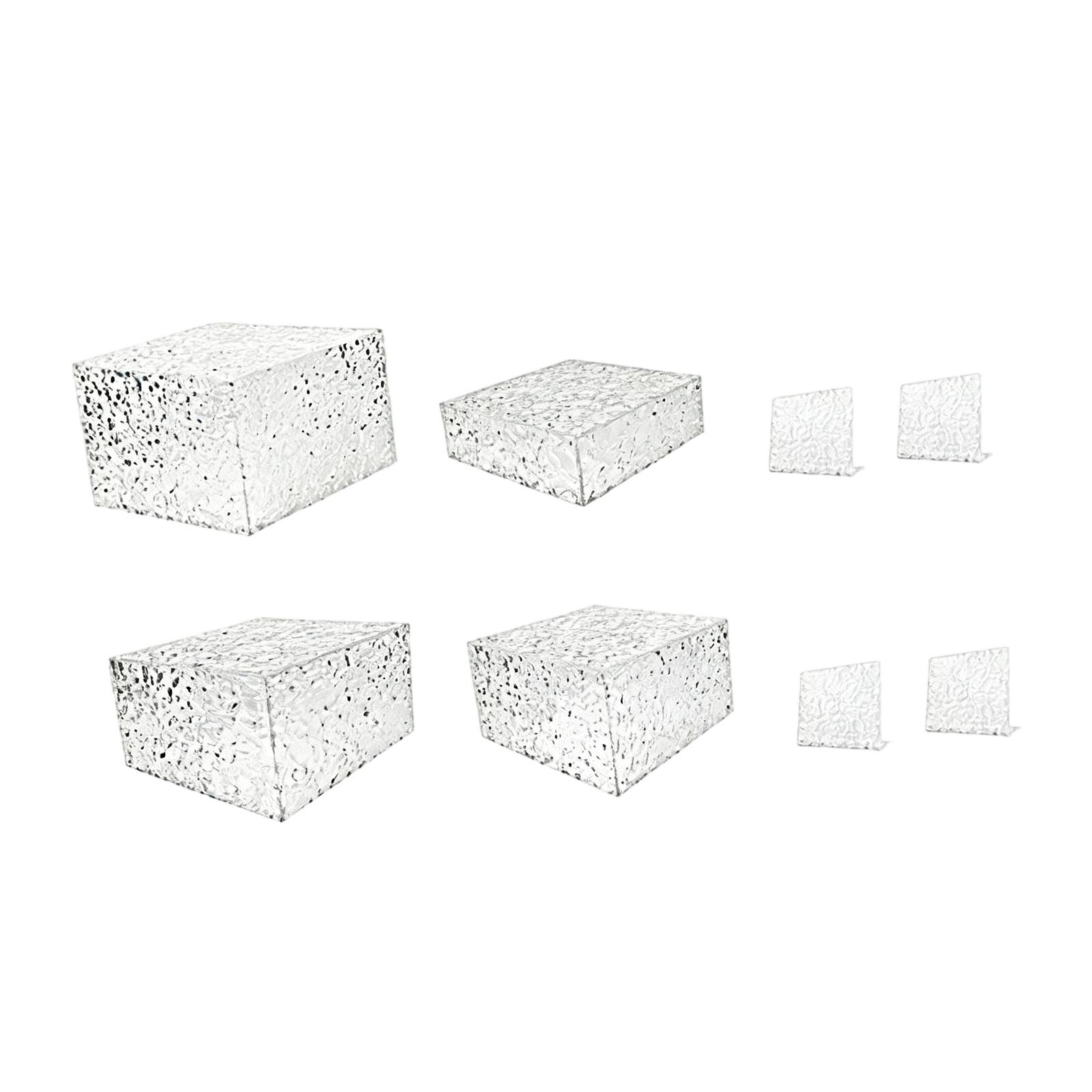 ชุดแท่นวางขนมอะคริลิก ดีไซน์หร - Display Risers Set บทวิจารณ์และราคา