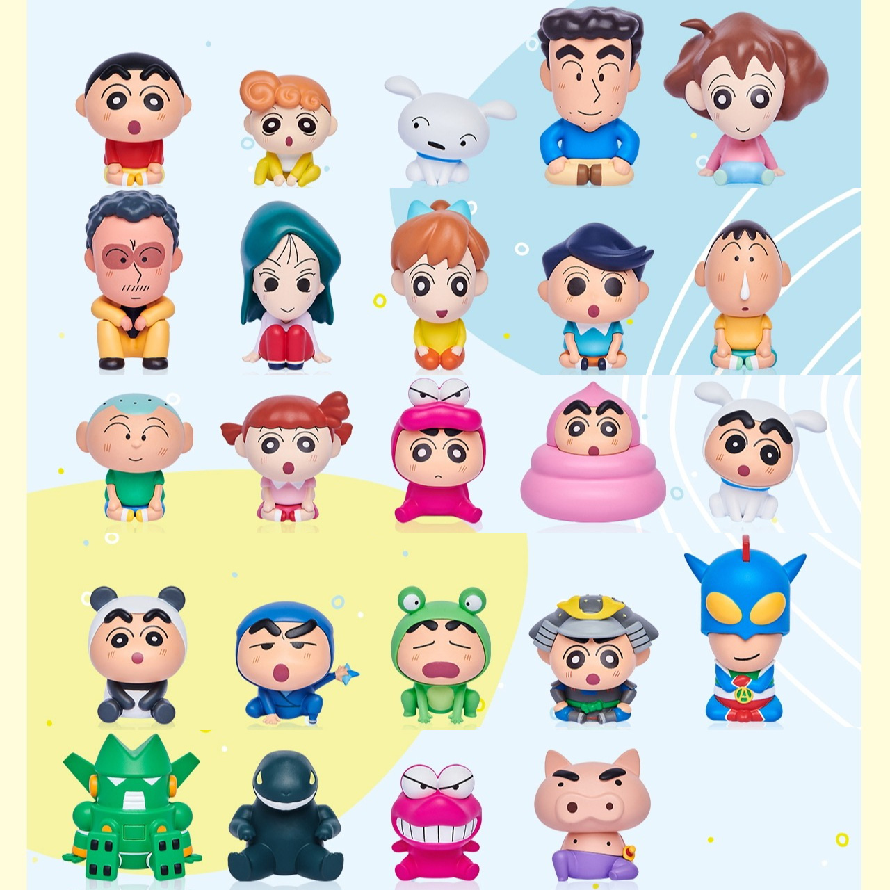 Shinnosuke Nohara Family Figur - Capsule Toy Gashapon บทวิจารณ์และราคา