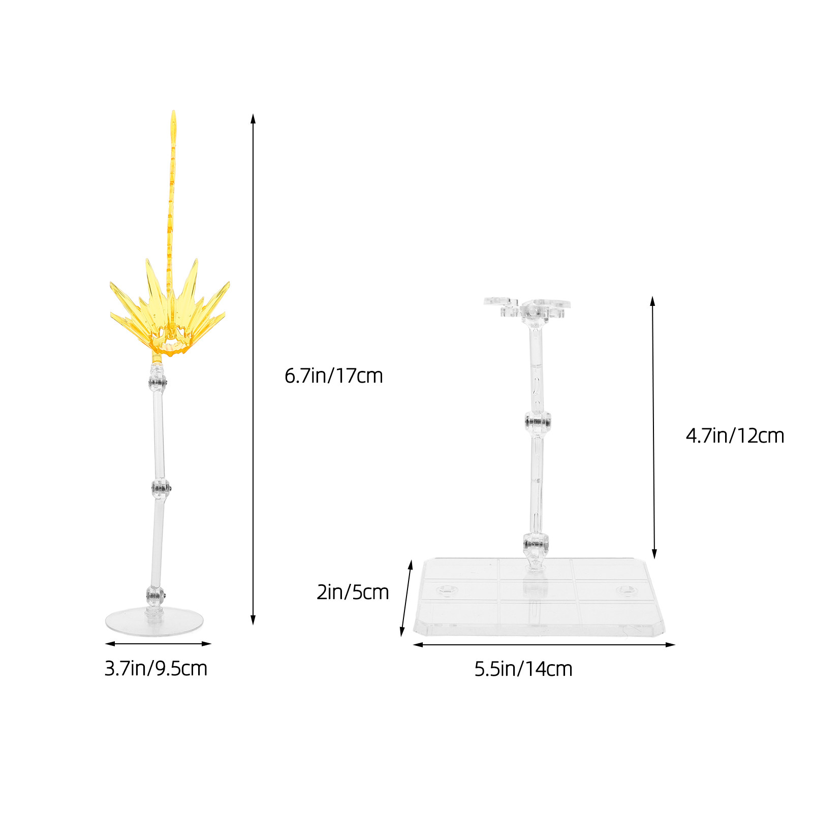 ฐานตั้งโชว์แบบปรับได้ 2 ชิ้น ส - Action Figure Stand บทวิจารณ์และราคา
