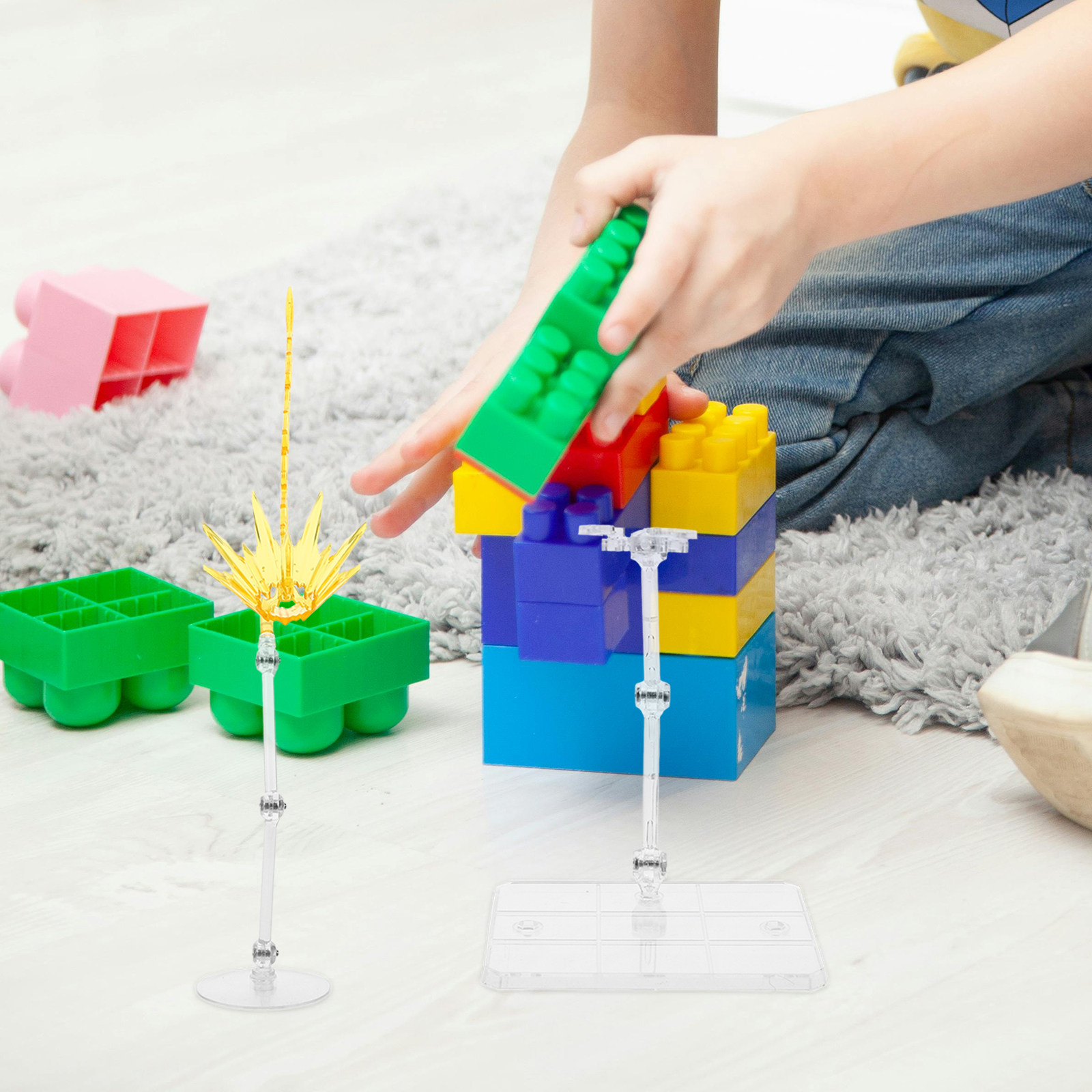 ฐานตั้งโชว์แบบปรับได้ 2 ชิ้น ส - Action Figure Stand บทวิจารณ์และราคา