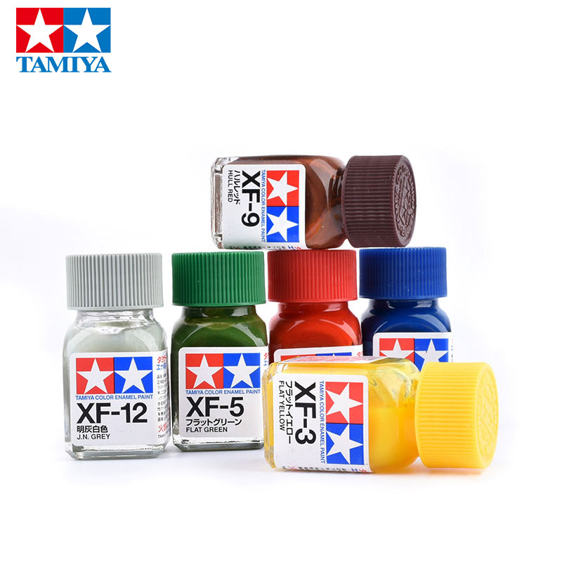 สีทามิยะเคลือบสีแบน XF1-XF24 ( - Tamiya Model Paint Set บทวิจารณ์และราคา