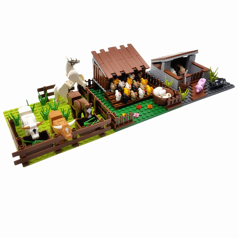 Creative ฟาร์มบล็อกตัวต่อชุดสั - Lego Set Creator บทวิจารณ์และราคา