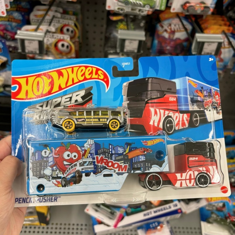 รถบรรทุกขนส่งแบบแบน ฮอตวีลส์ B - Hot Wheels Car Mainline บทวิจารณ์และราคา