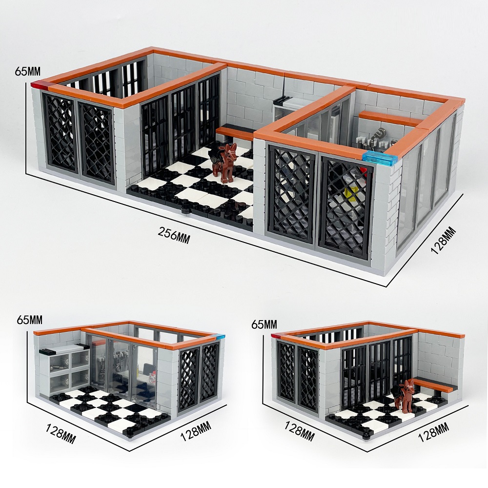 302PCS คุก City Police Station - Lego Set Creator บทวิจารณ์และราคา
