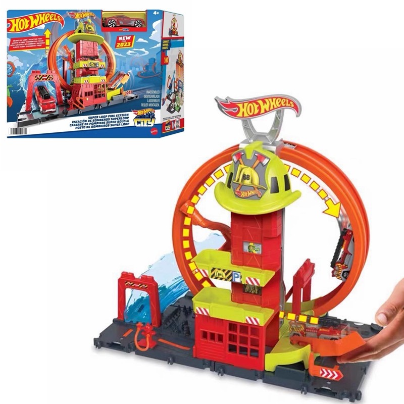 รถฮอตวีลส์ของแท้ HKX41 ชุดสนาม - Hot Wheels Car Track Sets บทวิจารณ์และราคา
