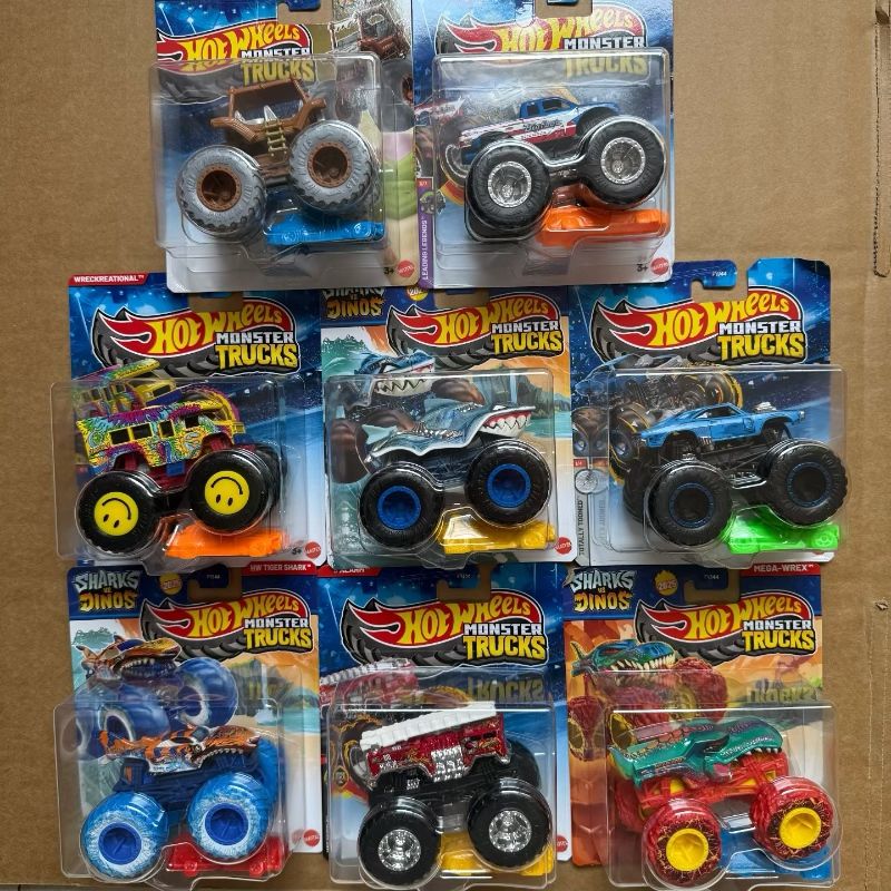 รถของเล่นฮอตวีลส์ของแท้รุ่นใหม - Hot Wheels Car Monster Trucks บทวิจารณ์และราคา