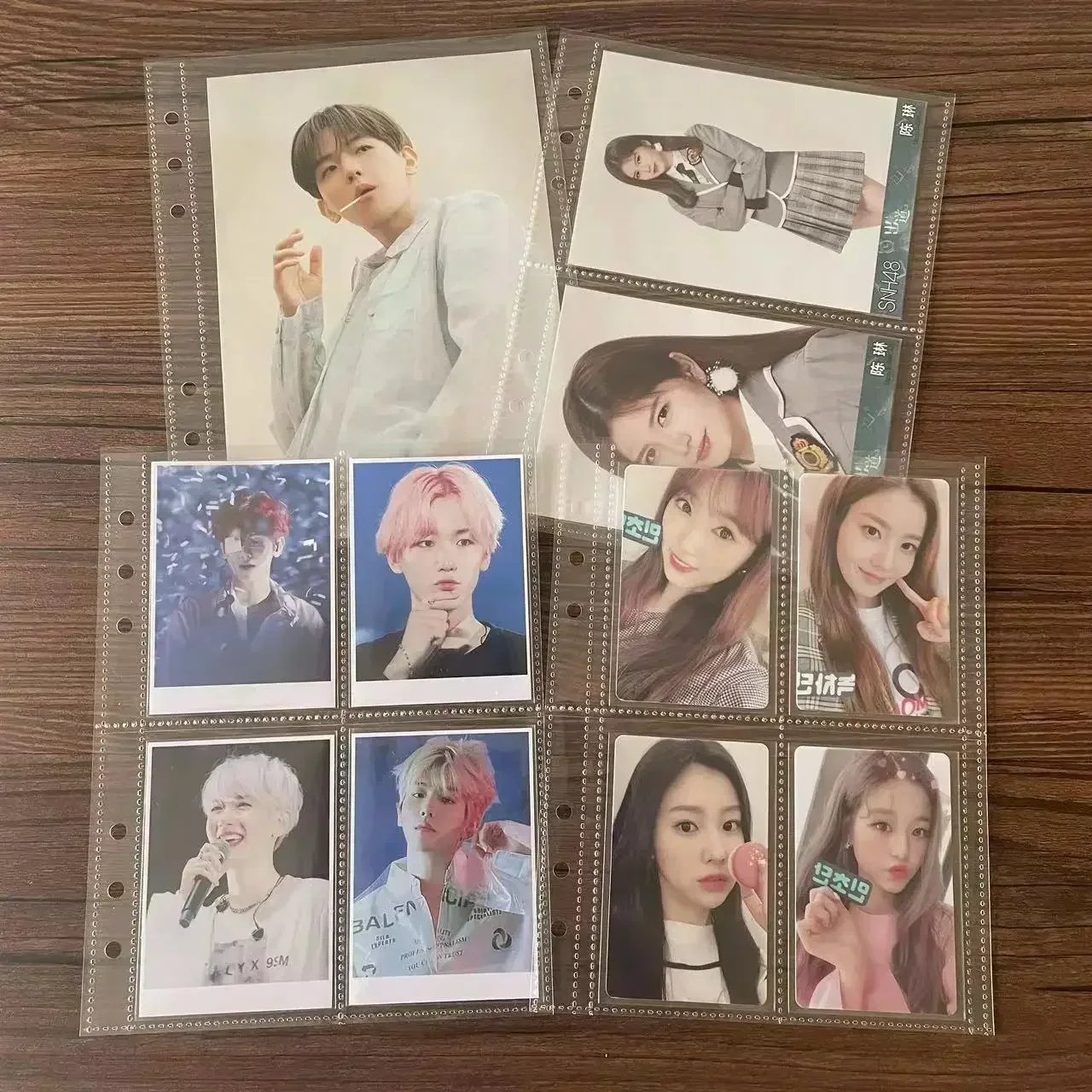 สมุดใส่การ์ดรูปภาพแบบใส 1-4 ช่ - Card Penny Sleeve บทวิจารณ์และราคา