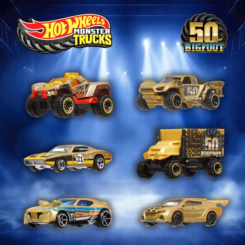 รถโมเดลโลหะผสมรุ่นลิมิเต็ดอิดิ - Hot Wheels Car Monster Trucks บทวิจารณ์และราคา