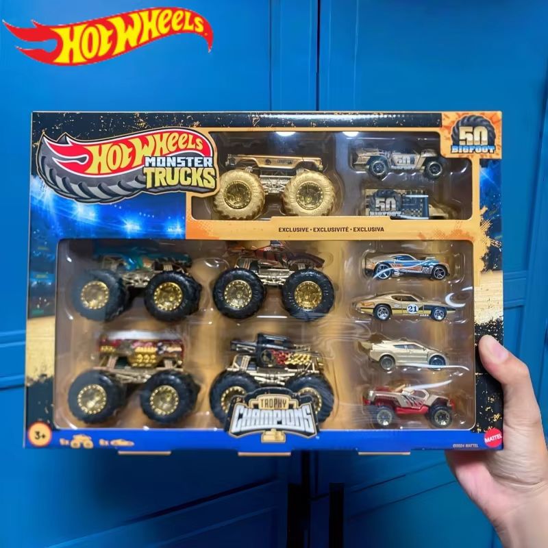รถโมเดลโลหะผสมรุ่นลิมิเต็ดอิดิ - Hot Wheels Car Monster Trucks บทวิจารณ์และราคา