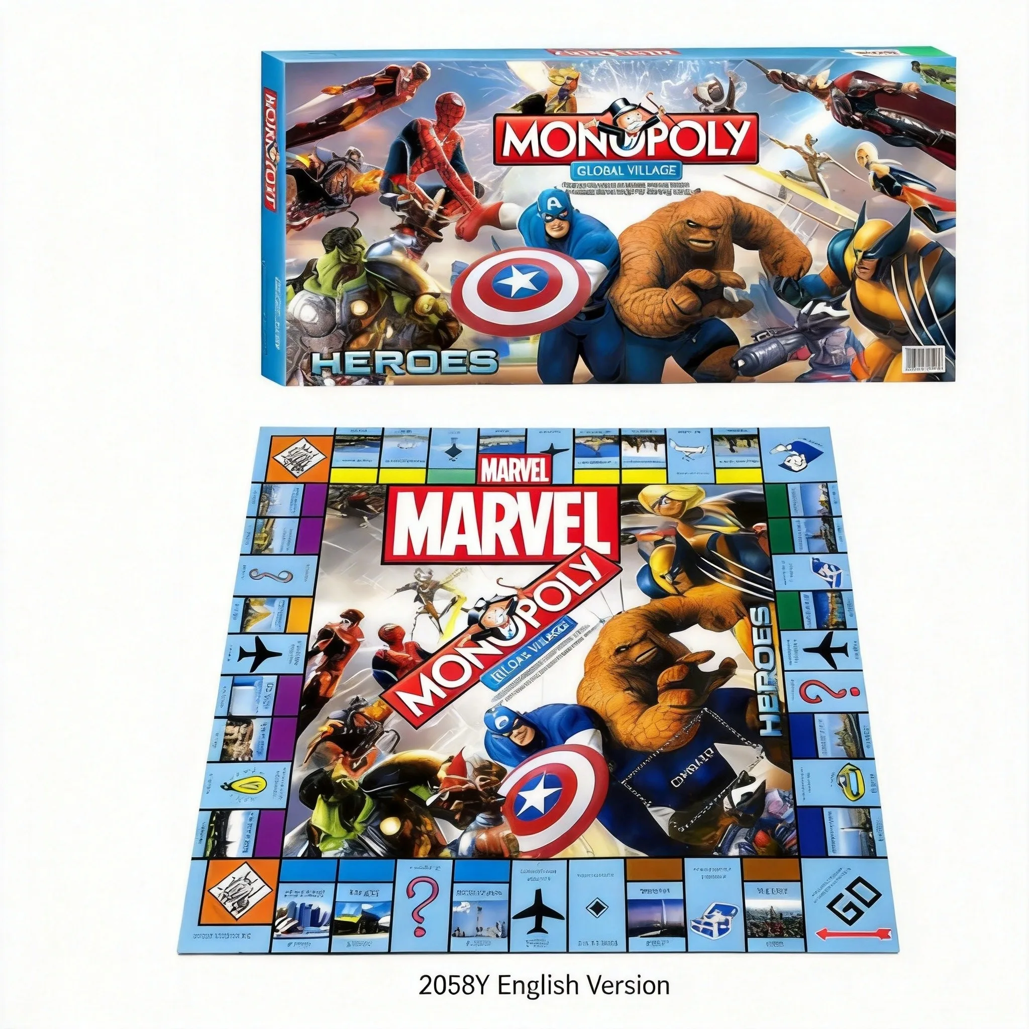 เกมกระดานมาร์เวลฮีโร่ โมโนโพลี - Hasbro Game Monopoly บทวิจารณ์และราคา