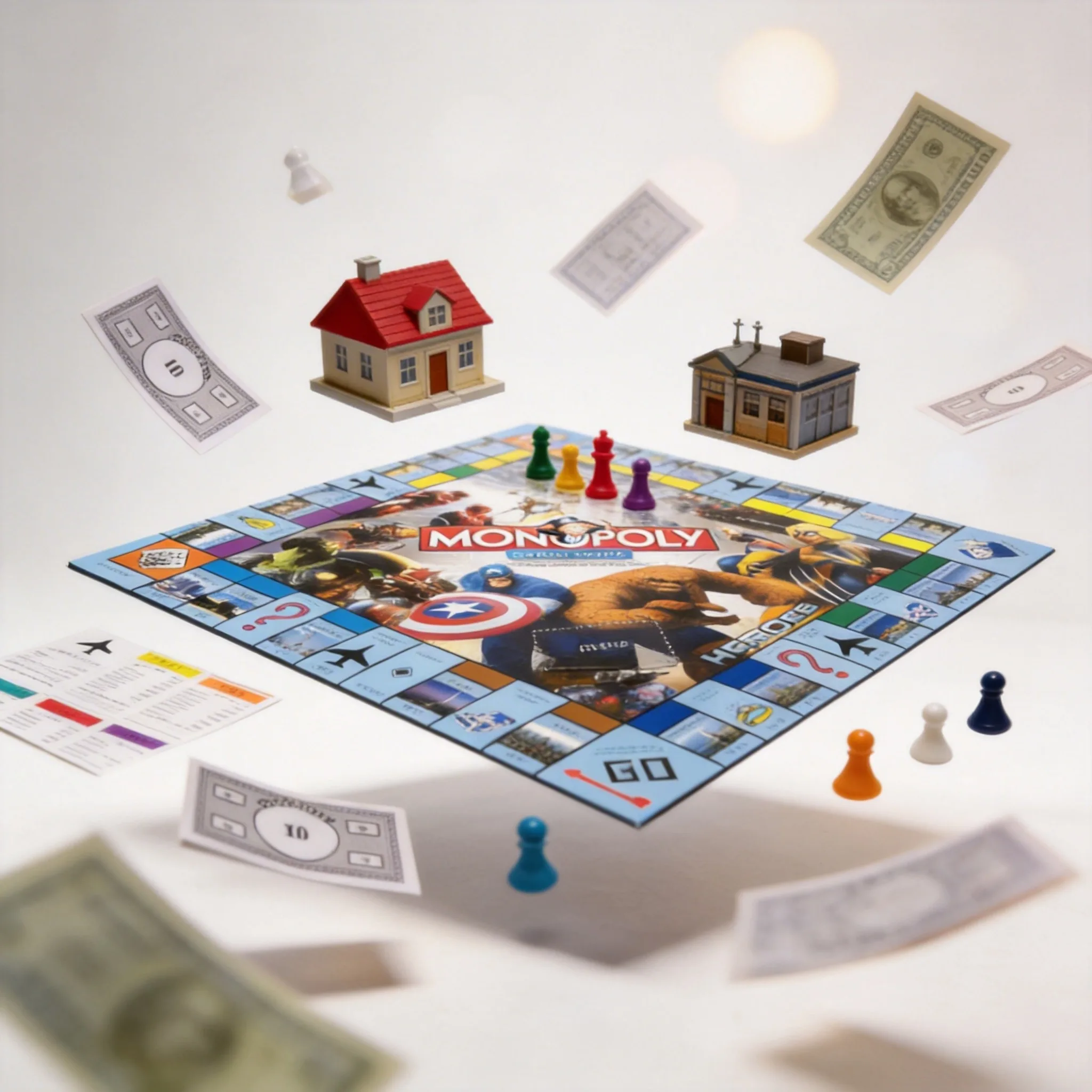 เกมกระดานมาร์เวลฮีโร่ โมโนโพลี - Hasbro Game Monopoly บทวิจารณ์และราคา