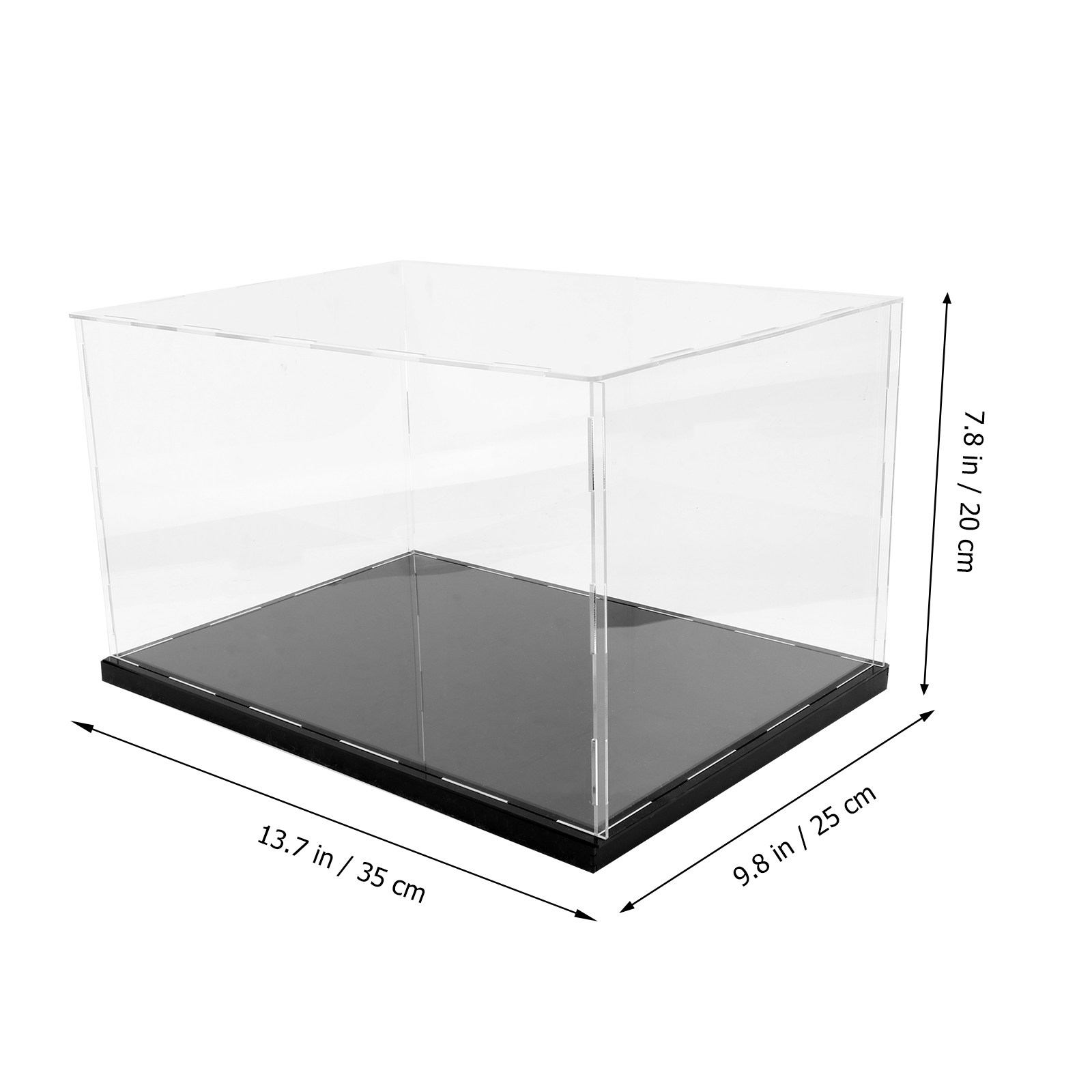 กล่องอะคริลิคใส 1 ชิ้น กล่องเก - Display Case Acrylic บทวิจารณ์และราคา