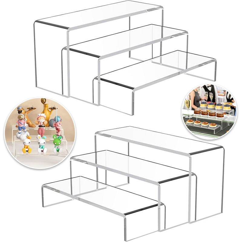 แท่นโชว์อะคริลิค, 1 ชุด 3 ชิ้น - Display Risers Set บทวิจารณ์และราคา