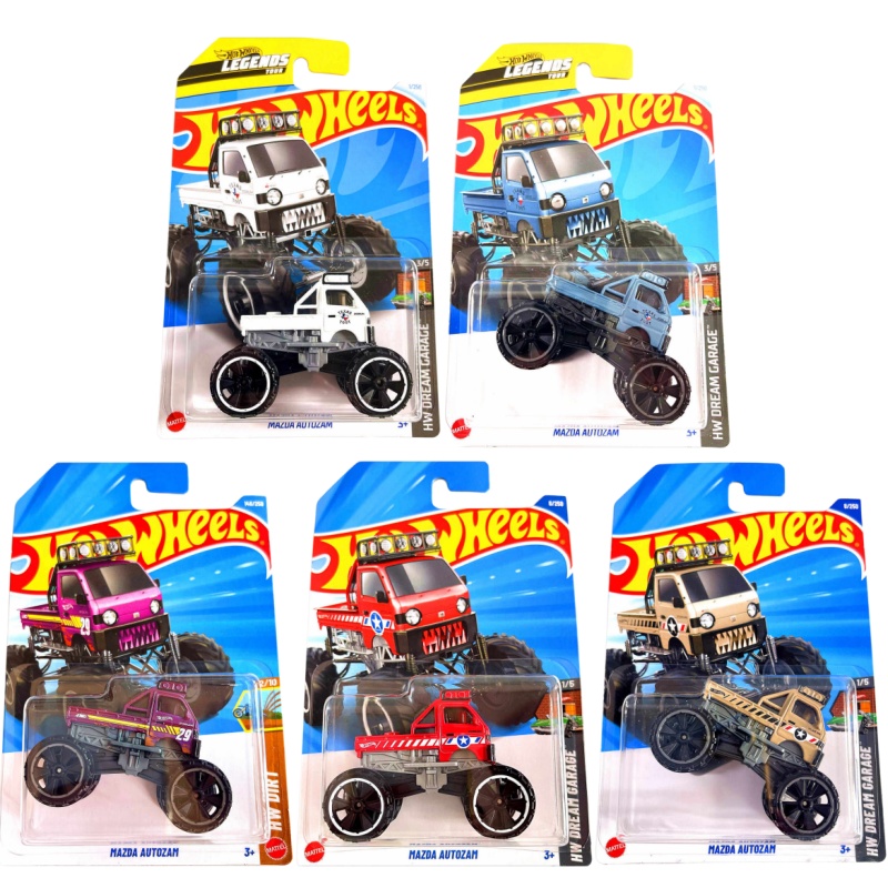 รถโมเดลฮอตวีลส์ มาสด้า ออโตซัม - Hot Wheels Car Monster Trucks บทวิจารณ์และราคา