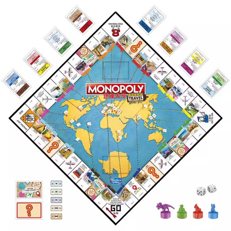 Hasbro อสังหาริมทรัพย์แท้ Tyco - Hasbro Game Monopoly บทวิจารณ์และราคา