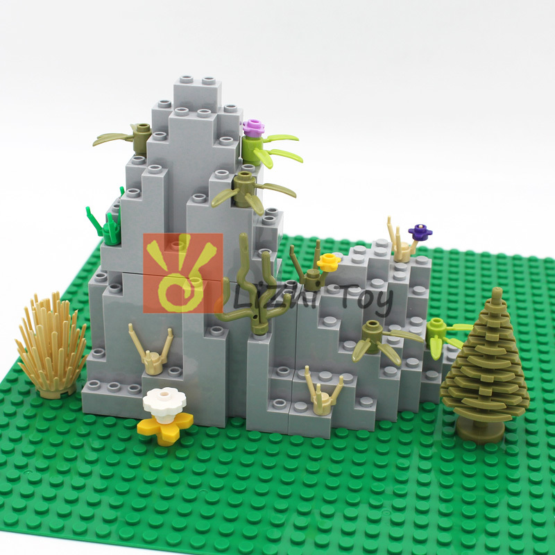 MOC อิฐปราสาท Mountain Rockery - Lego Set Creator บทวิจารณ์และราคา