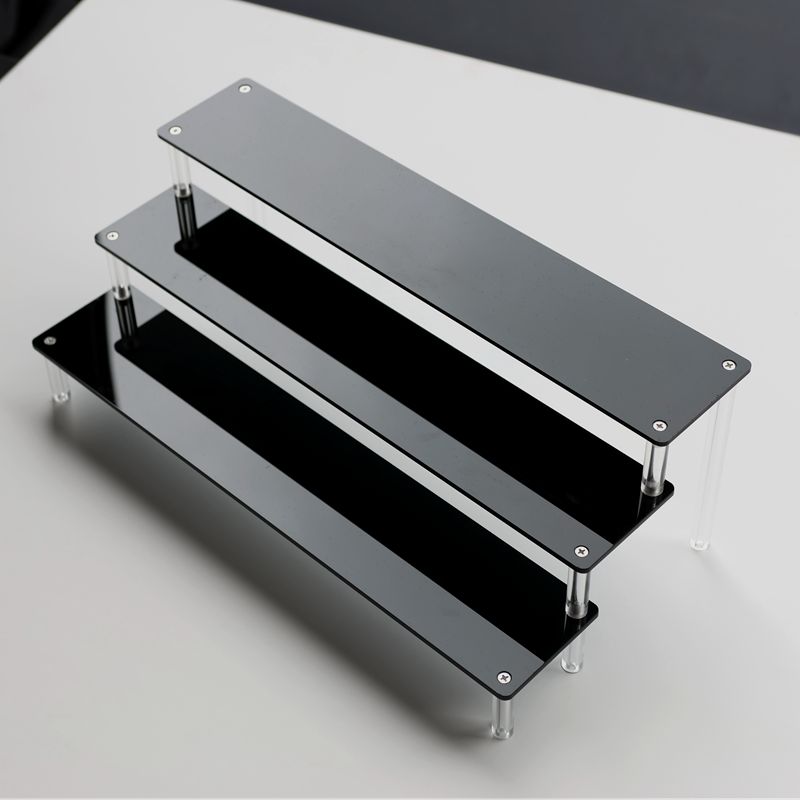 อะคริลิคสีดําชั้นวางสําหรับ Fu - Pop Display Shelf บทวิจารณ์และราคา